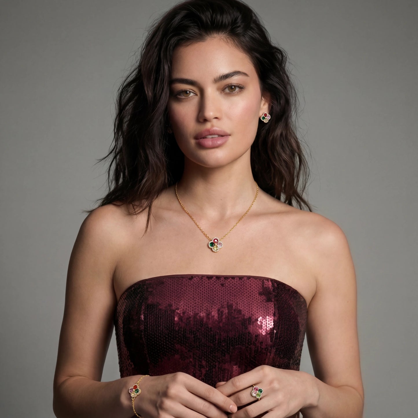 Lucky Clover Jewelry Set | Anniro