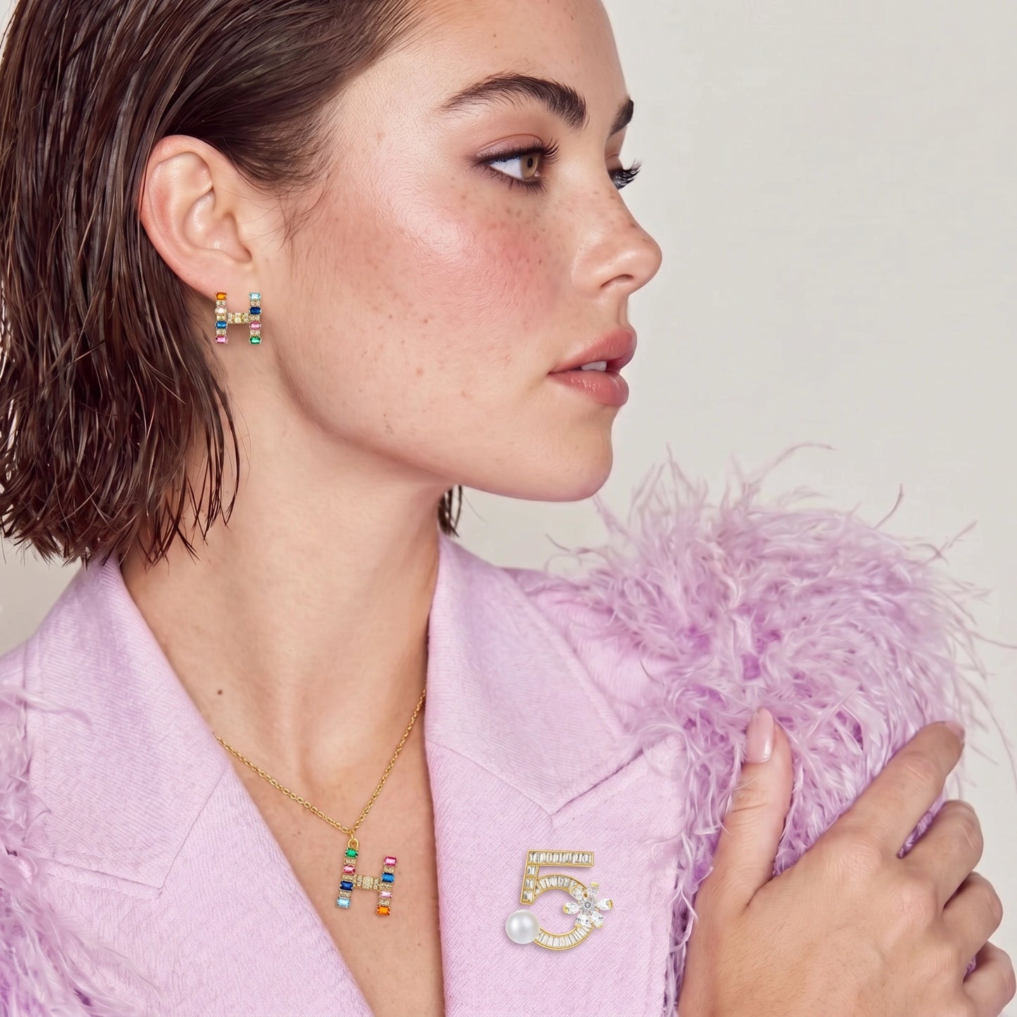 Rainbow H Initial Set | Anniro