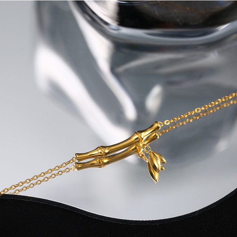 Bamboo Charm Bracelet | Anniro