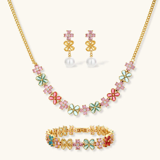 Garden Bloom Jewelry Set | Anniro
